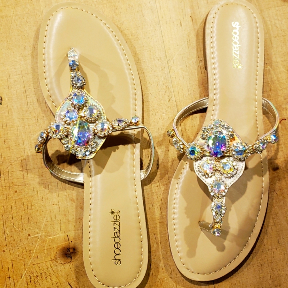Jeweled Sandals